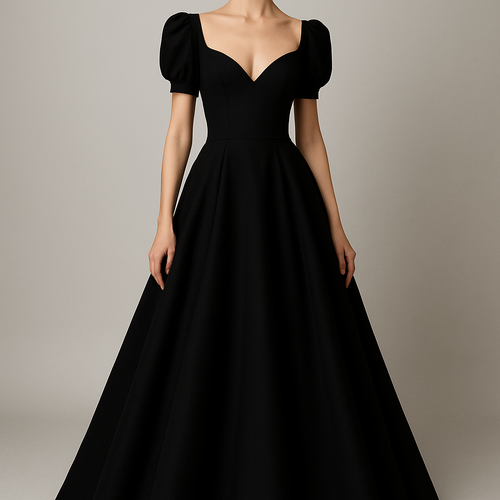 black dress