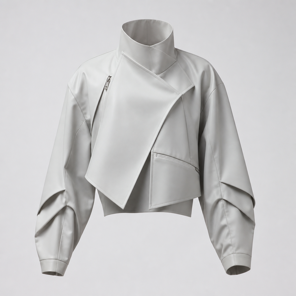 A Jacket design. CI fashion aesthetics.
photorealistic fashion design, A Jacket design. CI fashion aesthetics., just the design no text