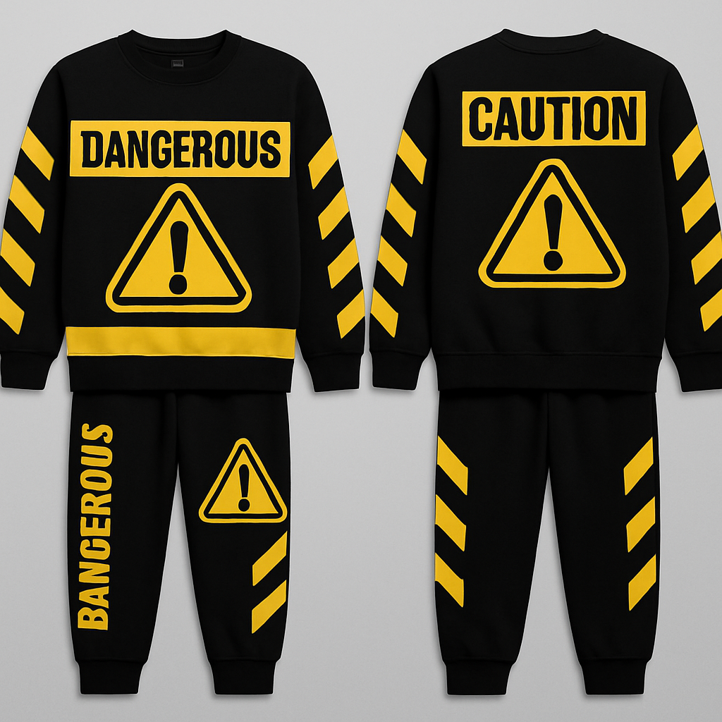 Dangerous x caution
Dangerous x caution , show front and back