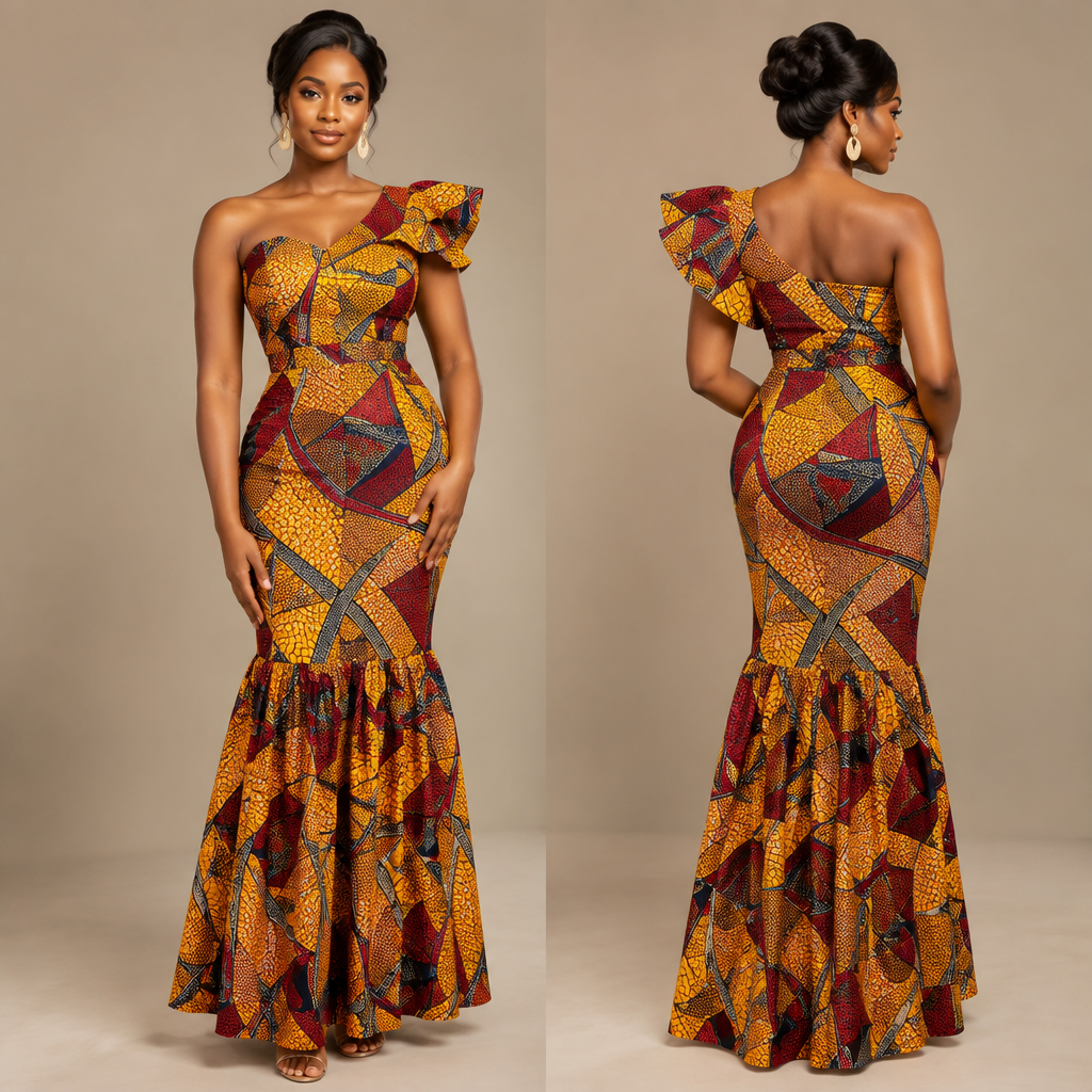 A Female Dress design, suitable for Summer, in Elegant style. Ghana fashion aesthetics. Present it as professional fashion catalogue photography: the garment is the subject, shown full-length with editorial styling, neutral posing and tasteful, non-suggestive framing.
photorealistic fashion design, A Female Dress design, suitable for Summer, in Elegant style. Ghana fashion aesthetics. Present it as professional fashion catalogue photography: the garment is the subject, shown full-length with editorial styling, neutral posing and tasteful, non-suggestive framing., elegant style, just the design no text