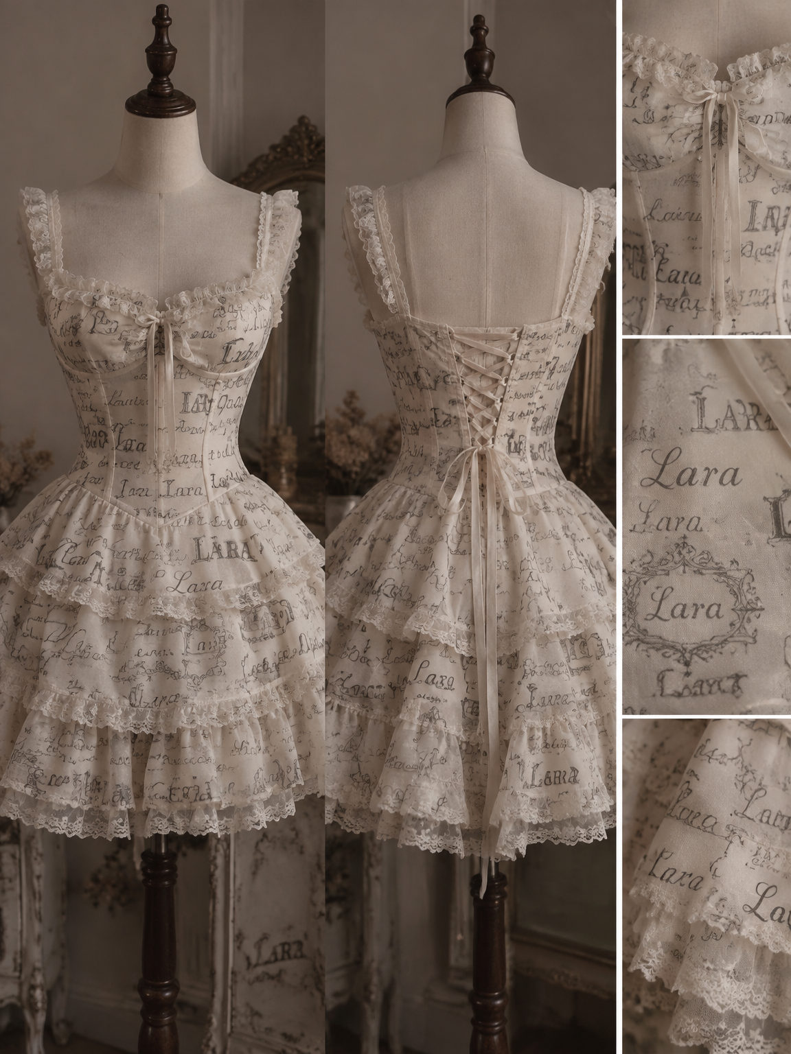 i just want a small flowwy dress that just says lara over and over in defrint fonts
i just want a small flowwy dress that just says lara over and over in defrint fonts
, victorian style